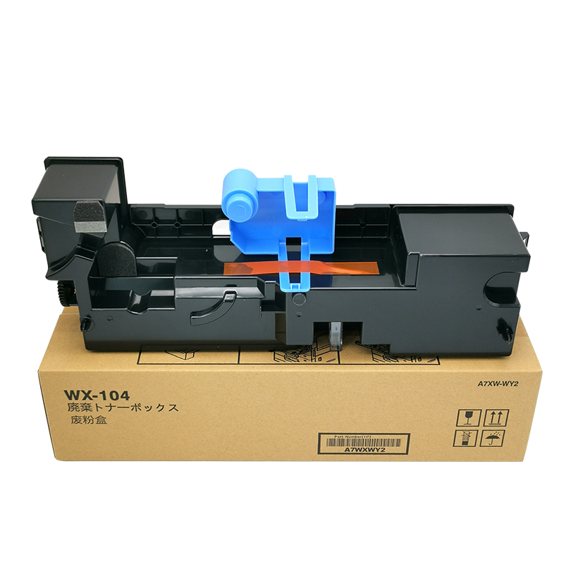 WX104 WX-104 A7XWWY2 Waste Toner Box for Konica Minolta Bizhub 227 287 367 Copiers Parts Waste Toner Container