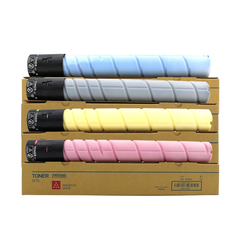 Japan Tomoegawa Toner Premium Consumables Compatible Konica Minolta TN223 C226/256/266/7222/7226 Color Toner Cartridge