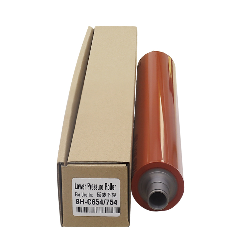 Compatible Konica Minolta C654 Lower Sleeved Roller for Konica Minolta BIZHUB C654 754 554E 458 558 658 759 808 758 Spare Parts