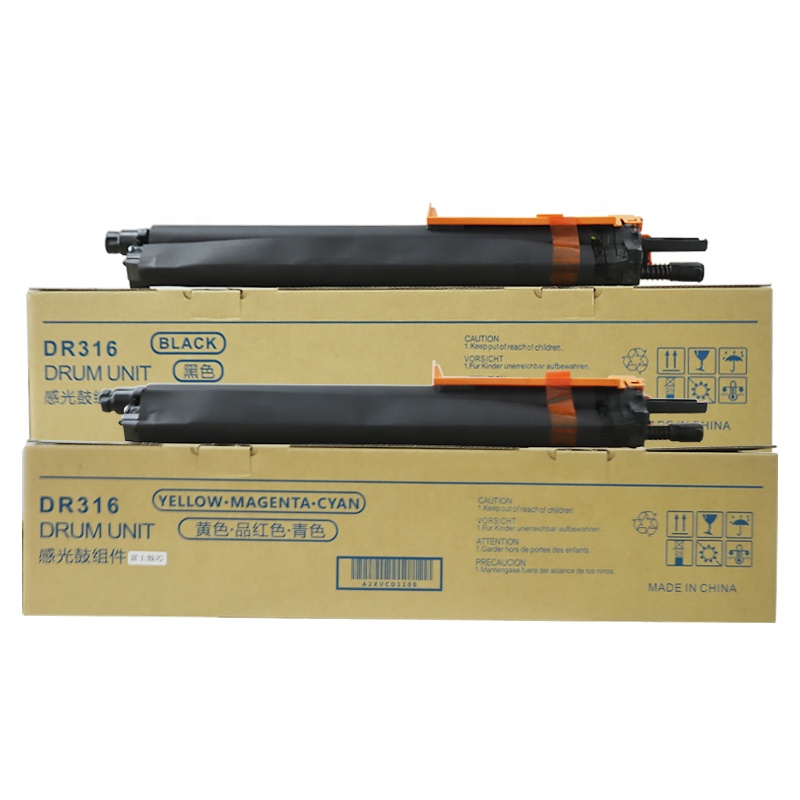 Remanufactured DR316 Drum Unit Compatible for Konica Minolta Bizhub C360i C300i C250i C7130i Copier Machine Spare Parts