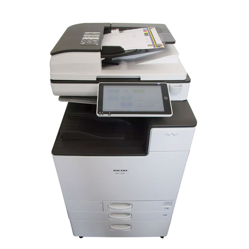IMC2000 Used Laser Color Office Copier Machine for Ricoh IM C2000 Refurbished Colored Photocopier Machine