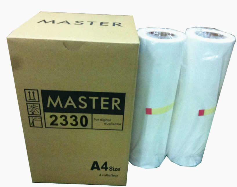 DX2330 A4 Compatible Ricoh Copyprinter Master Roll for Ricoh DX2330 Digital Duplicator Master Roll