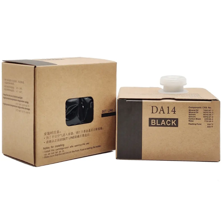 High Quality Compatible DA14 Ink for Duplo DPA100 DPA120 Digital Duplicator Printer Ink DA14